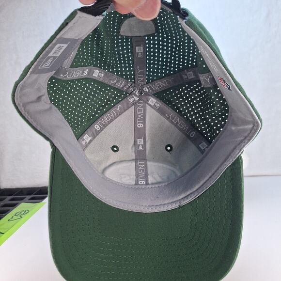 New York Jets Football New Era 9TWENTY Green Adjustable Hat Cap NFL - Picture 6 of 8